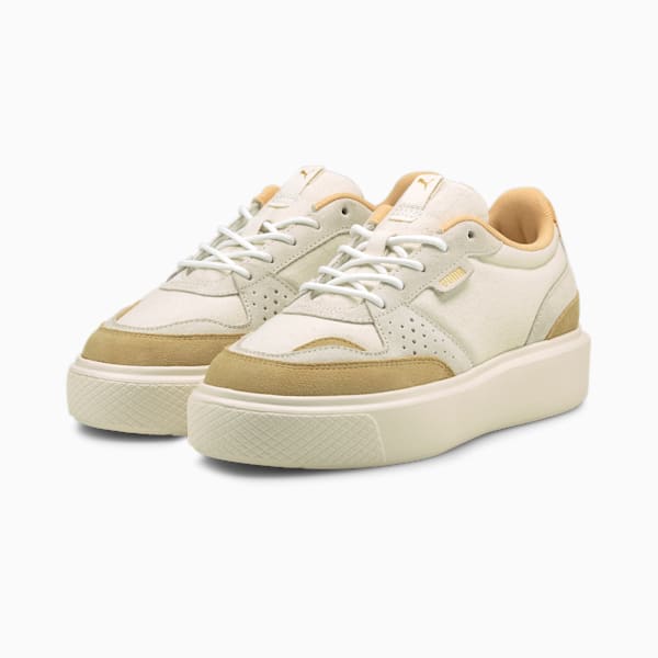 Oslo Femme PUMA by PUMA Women's Sneakers, Whisper White-Puma White, extralarge
