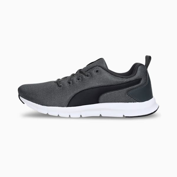 Flex Bar Men's Sneakers, Dark Shadow-Puma Black-Puma White, extralarge-IND