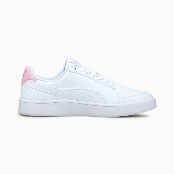 Shuffle Youth Sneakers, Puma White-Puma White-Pink Lady, extralarge-IND