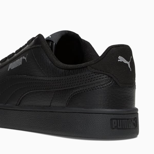 Baskets Shuffle enfant et adolescent, Puma Black-Puma Black-Puma Silver, extralarge