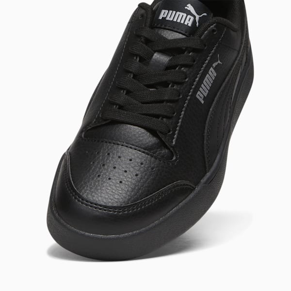 Baskets Shuffle enfant et adolescent, Puma Black-Puma Black-Puma Silver, extralarge