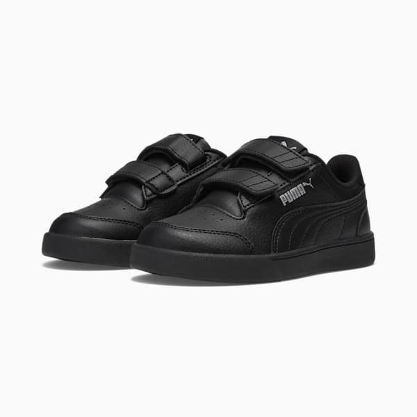 Shuffle Little Kids' Sneakers, Puma Black-Puma Black-Puma Silver, extralarge