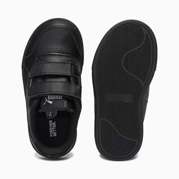 Tenis Shuffle para niños, Puma Black-Puma Black-Puma Silver, extralarge