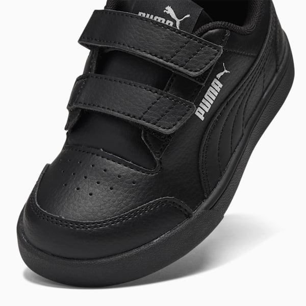 Shuffle Little Kids' Sneakers, Puma Black-Puma Black-Puma Silver, extralarge