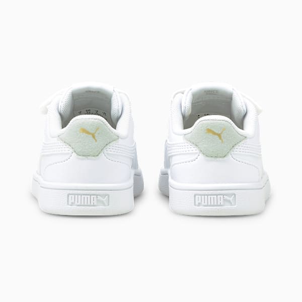 Shuffle Toddlers' Easy On Sneakers, Puma White-Puma White-Gray Violet-Puma Team Gold, extralarge