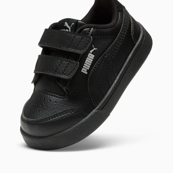 Tenis Shuffle para bebés, Puma Black-Puma Black-Puma Silver, extralarge