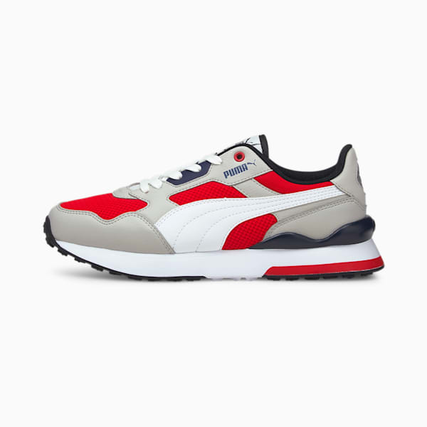 R78 FUTR Sneakers Big Kids, High Risk Red-Puma White-Gray Violet, extralarge