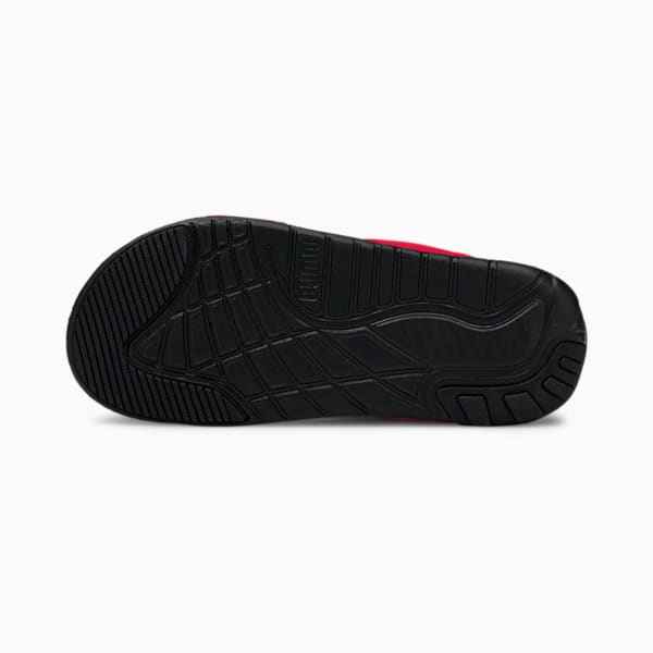 SOFTRIDE Youth Sandals, High Risk Red-Puma Black, extralarge-IND