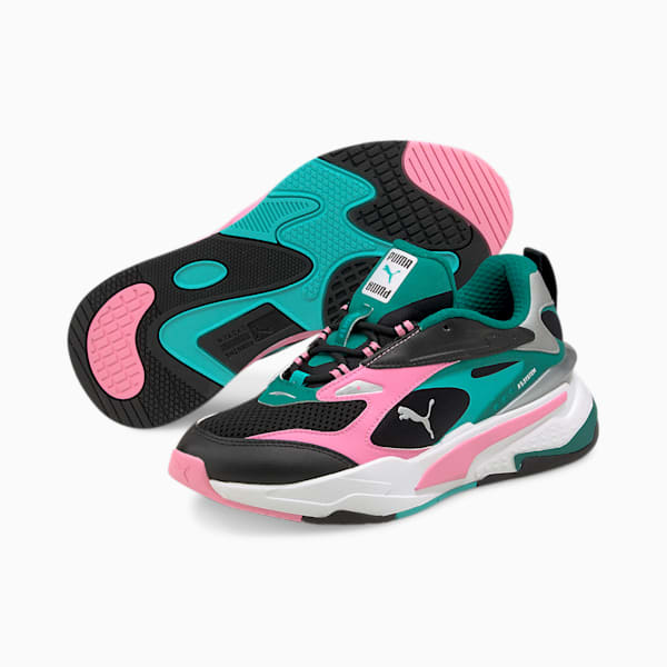 RS-Fast Sneakers JR, Puma Black-Sachet Pink-Parasailing, extralarge