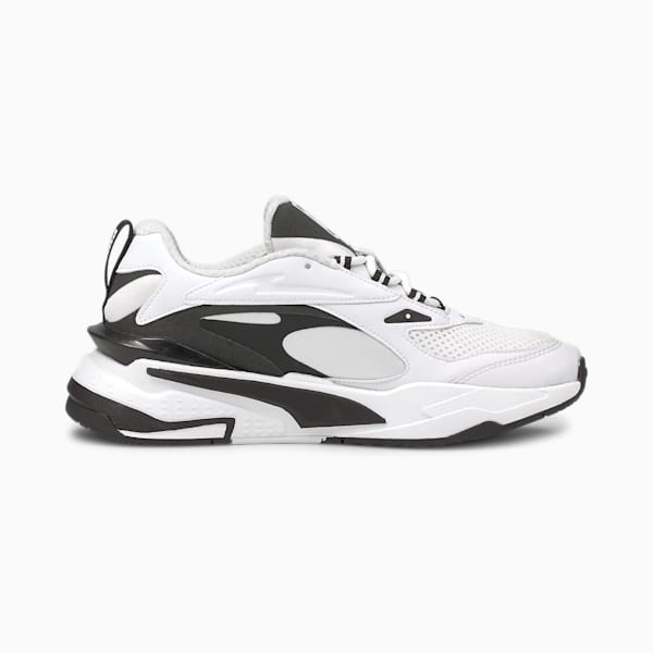 Tenis RS-Fast para Jóvenes, Puma White-Puma Black, extralarge