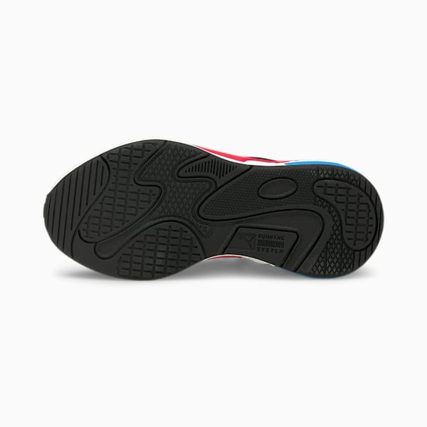 RS-Fast Little Kids' Shoes, Puma Black-Elektro Green-High Risk Red, extralarge