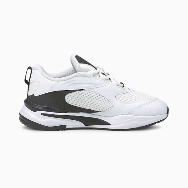 Tenis RS-Fast para Niños, Puma White-Puma Black, extralarge