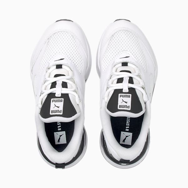 Tenis RS-Fast para Niños, Puma White-Puma Black, extralarge