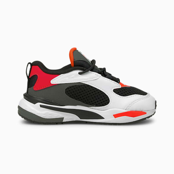 Tenis RS-Fast AC para Niños, Puma Black-Puma White-Red Blast, extralarge