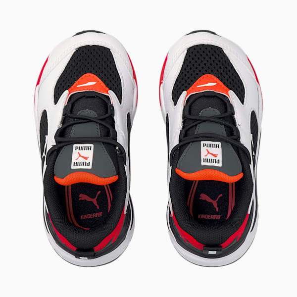 Tenis RS-Fast AC para Niños, Puma Black-Puma White-Red Blast, extralarge