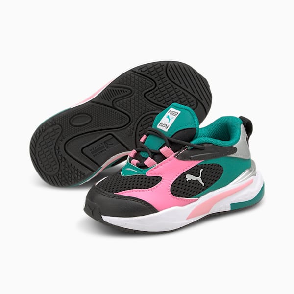 RS-Fast Toddler Shoes, Puma Black-Sachet Pink-Parasailing, extralarge