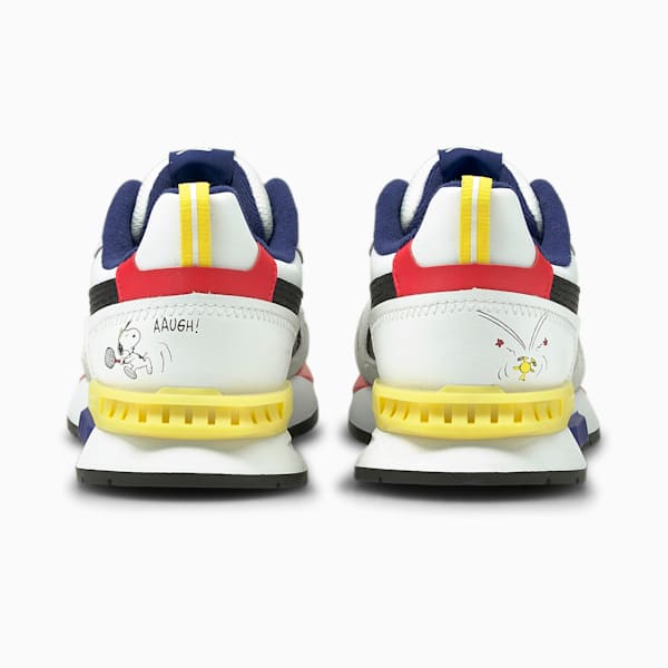 PUMA x PEANUTS Mirage Mox Sneakers JR, Puma White-Elektro Blue, extralarge