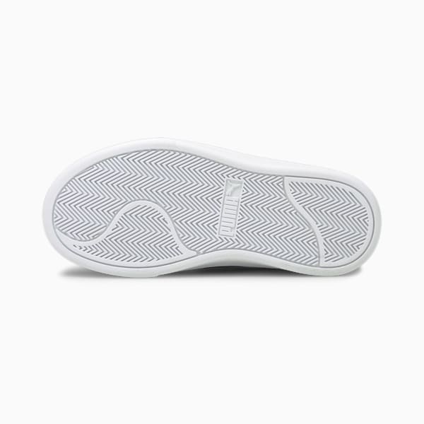PUMA x PEANUTS Shuffle Little Kids' Shoes, Puma White-Puma Black-Maize, extralarge