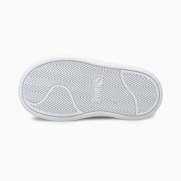 PUMA x PEANUTS Shuffle Toddler Shoes, Puma White-Apricot Blush-Sun Kissed Coral-Puma Black, extralarge