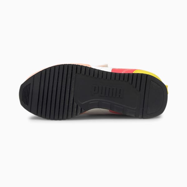 PUMA x PEANUTS R78 Little Kids' Shoes, Apricot Blush-Puma White-Maize, extralarge
