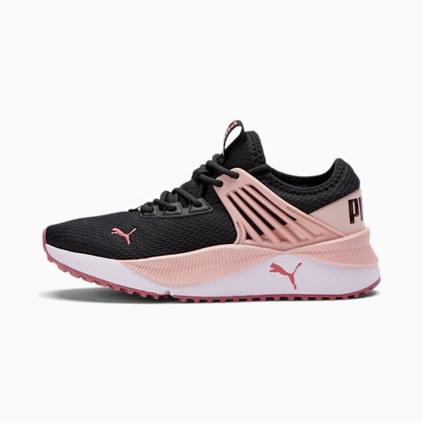 Zapatillas Pacer Future para niños grandes, Puma Black-Lotus, extralarge