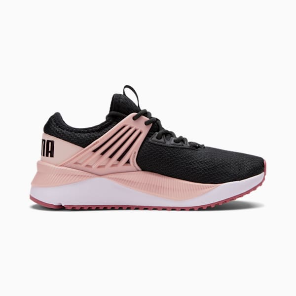 Zapatillas Pacer Future para niños grandes, Puma Black-Lotus, extralarge