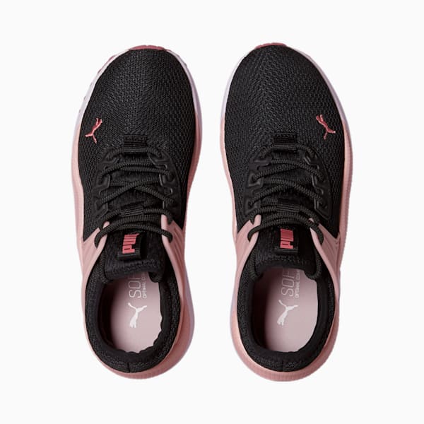 Zapatillas Pacer Future para niños grandes, Puma Black-Lotus, extralarge