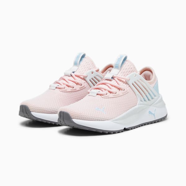 Pacer Future Sneakers Big Kids, Frosty Pink-Feather Gray-Silver Sky, extralarge