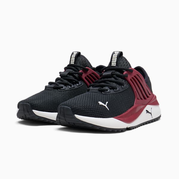 Pacer Future Sneakers Big Kids, PUMA Black-Intense Red-Warm White, extralarge