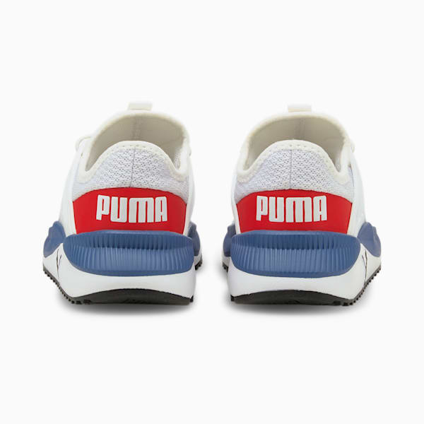 Pacer Future Little Kids' Sneakers, Puma White-High Risk Red, extralarge