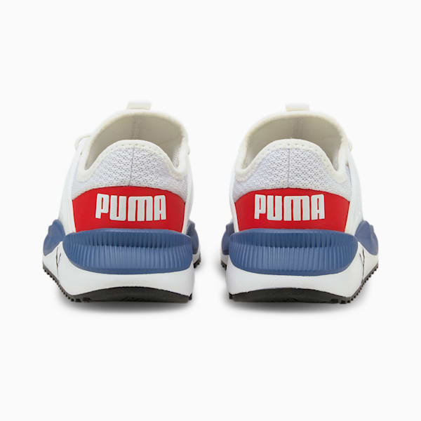 Sneakers Pacer Future Enfant, Puma White-High Risk Red, extralarge