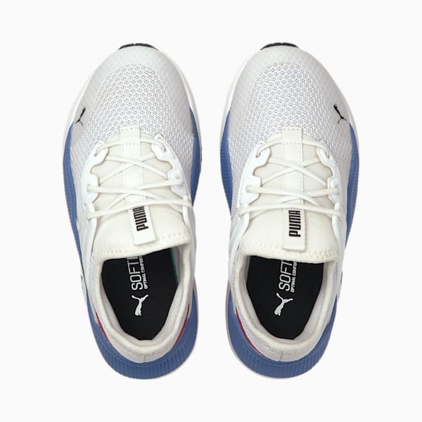 Sneakers Pacer Future Enfant, Puma White-High Risk Red, extralarge