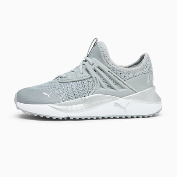 Puma sport lifestyle kids silver hotsell