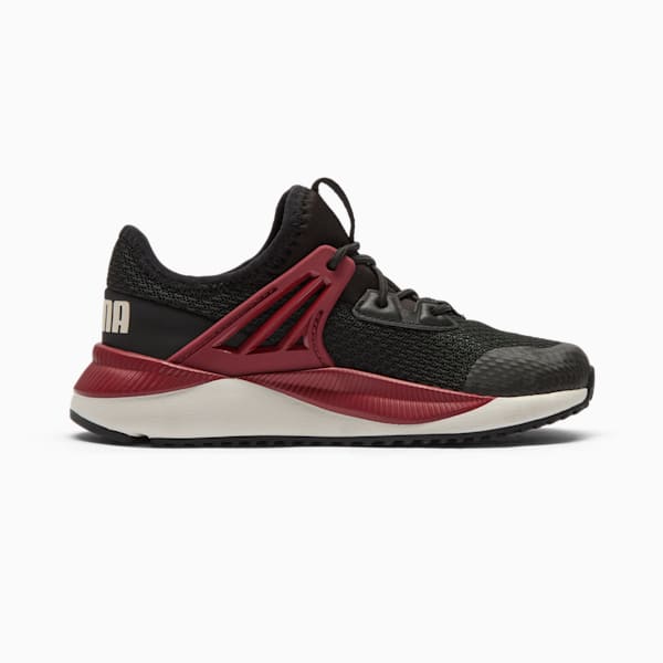 Pacer Future Little Kids' Sneakers, PUMA Black-Intense Red-Warm White, extralarge