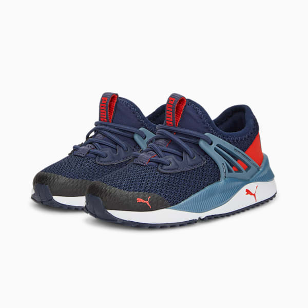 Tenis para infantes Pacer Future, Peacoat-Evening Sky-Burnt Red, extralarge