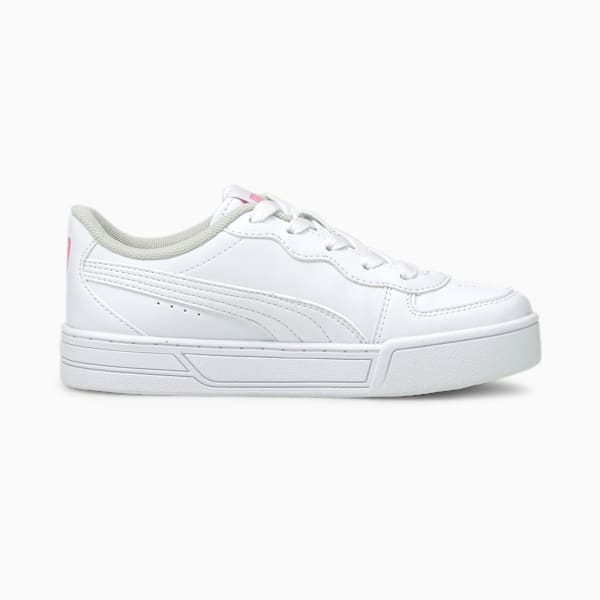 PUMA Skye Little Kids' Shoes, Puma White-Puma White-Sachet Pink, extralarge