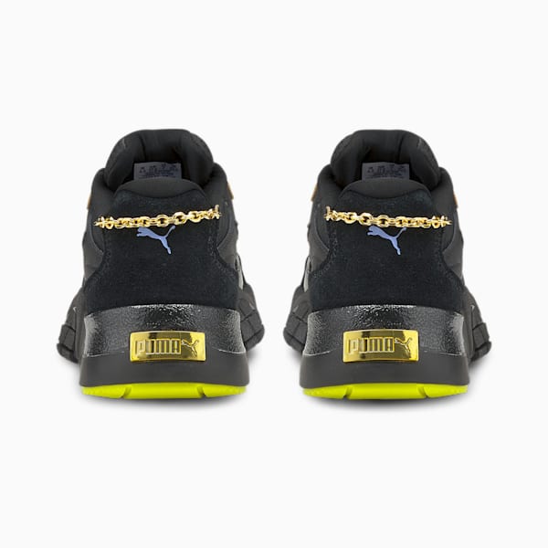 Hedra Dark Dream Women's Shoes, Puma Black-Nrgy Yellow-Puma Team Gold, extralarge-IND