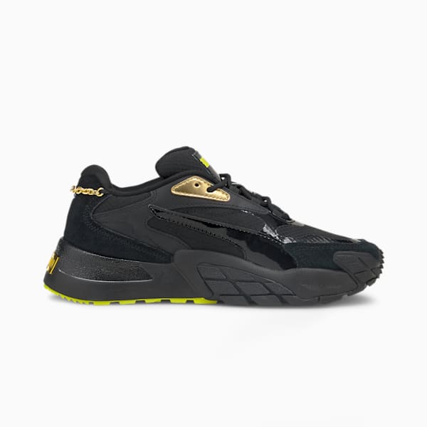 Hedra Dark Dream Women's Shoes, Puma Black-Nrgy Yellow-Puma Team Gold, extralarge-IND