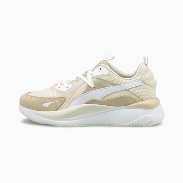 RS-Curve Tones Women's Sneakers, Marshmallow-Shifting Sand-Eggnog, extralarge