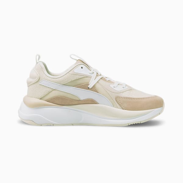 RS-Curve Tones Women's Sneakers, Marshmallow-Shifting Sand-Eggnog, extralarge