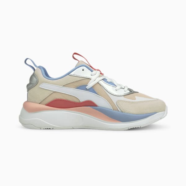 Tenis RS-Curve Aura para Mujer, Shifting Sand-Eggnog-Puma Silver, extralarge