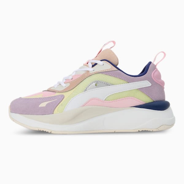 RS-Curve Aura Women's Sneakers, Pink Lady-Puma White-Light Lavender