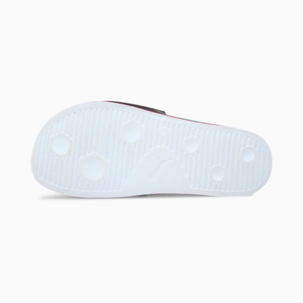 Pride Leadcat Slides, Puma Black-Puma White, extralarge