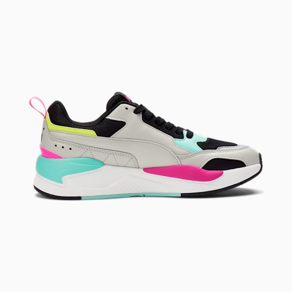 X-RAY 2 Square Women's Sneakers, Gray Violet-Black-ARUBA BLUE, extralarge