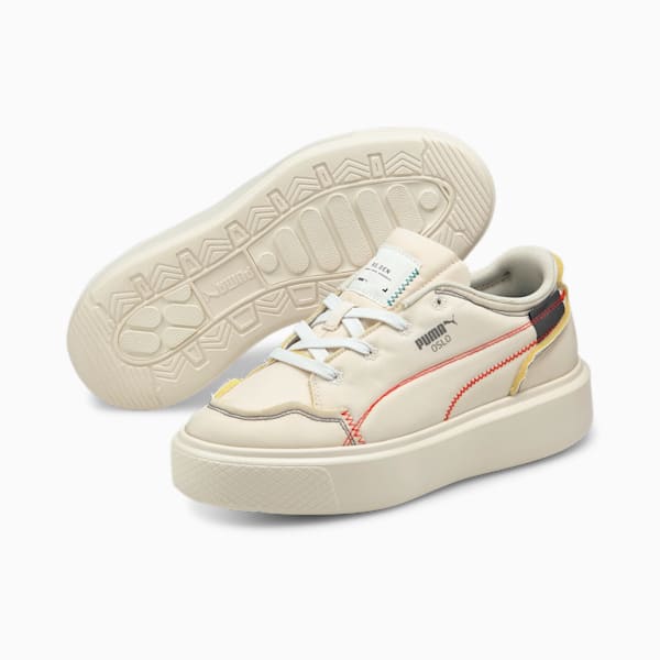 Oslo Maja RE.GEN Women's Sneakers, Puma White-Gum, extralarge