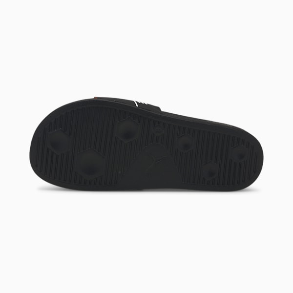 Porsche Legacy Leadcat Men's Slides, Puma Black-Puma White, extralarge