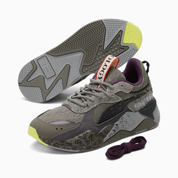 RS-X Mothman Sneakers JR, Black-Asphalt-Charcoal Gray, extralarge