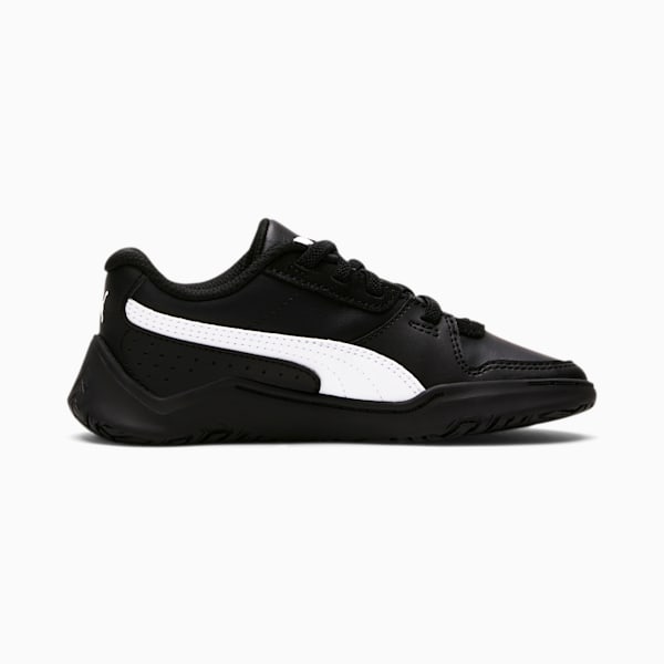 DC Past Little Kids' Shoes, Puma Black-Puma White, extralarge