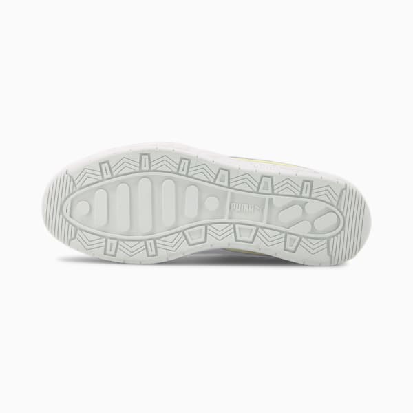 Mallorca Rudolf Dassler Legacy Men's Sneakers, Puma White-Yellow Pear-Vaporous Gray, extralarge