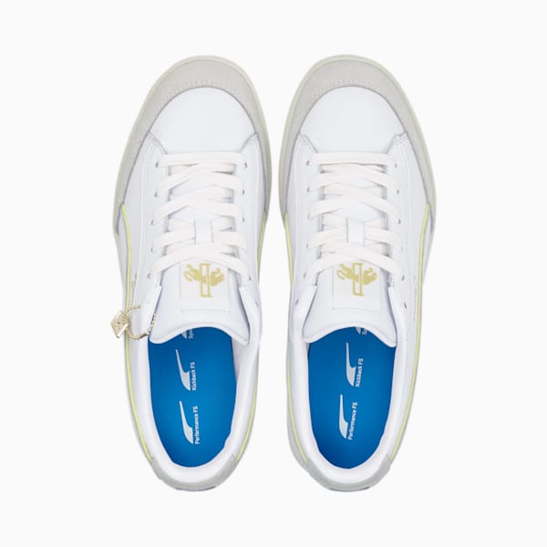 Mallorca Rudolf Dassler Legacy Men's Sneakers, Puma White-Yellow Pear-Vaporous Gray, extralarge